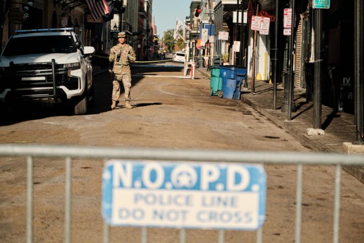 El carrer de Bourbon, a Nova Orleans (fotografia: EFE / EPA / Dan Anderson).