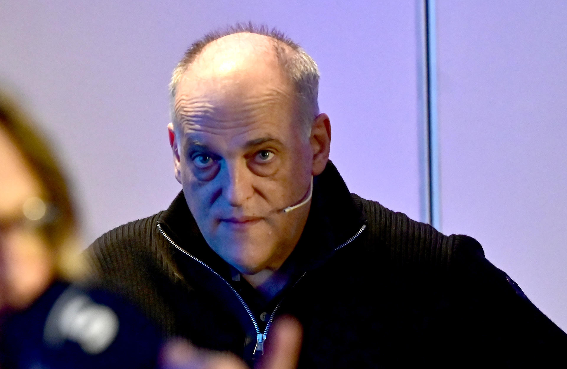 Tebas desmenteix Xavi i assegura que el Barça no va ser a prop de fitxar Messi el 2023