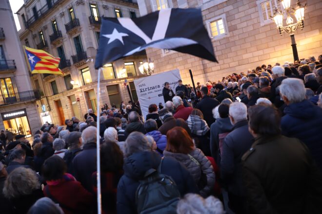 Acte reivindicatiu del llegat de Xirinacs: “Ens marca el camí de la independència”