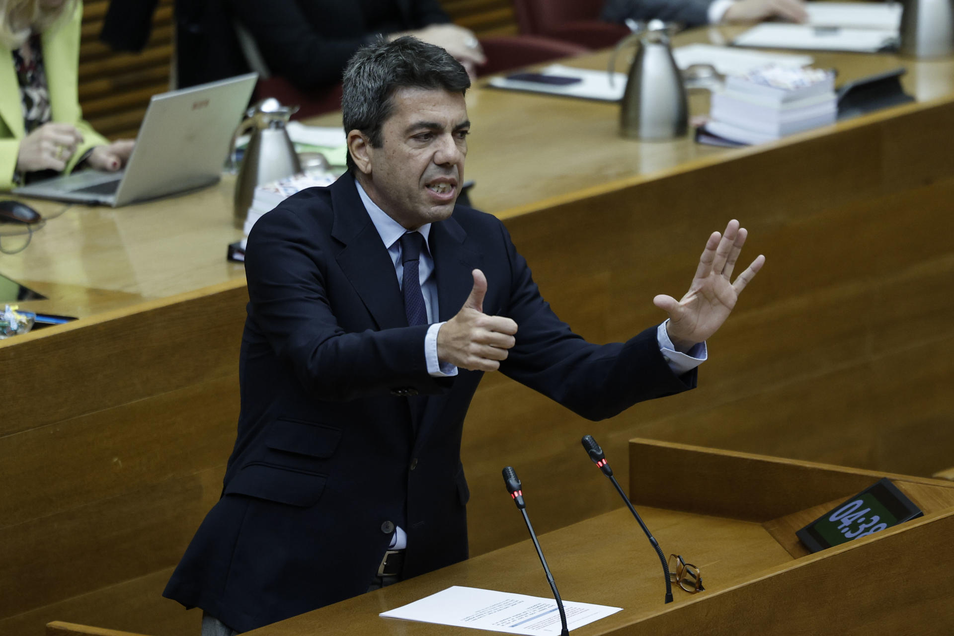 Carlos Mazón, en una imatge d'arxiu (fotografia: EFE / Biel Aliño).