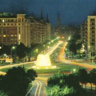 La font dels Catalans, un monument d’origen franquista al cor de Sant Sebastià