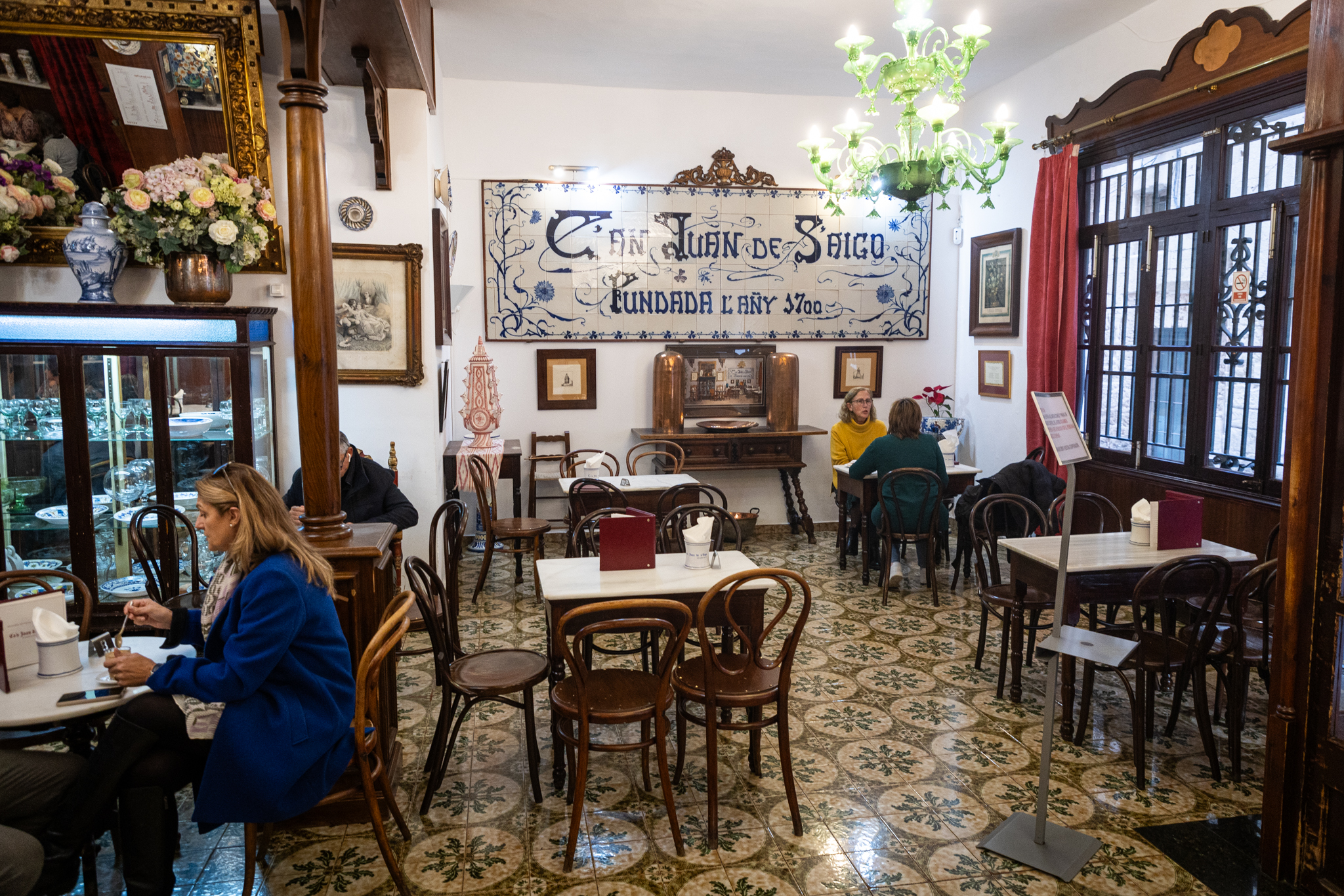 L'establiment del carrer Sanç és el més antic de tots tres (fotografia: Martí Gelabert)