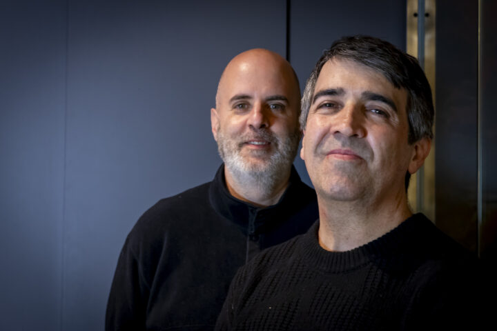 Manel Peña (dreta) i Marc Molina (esquerra), creadors del pòdcast 'Can't Play Kanter'