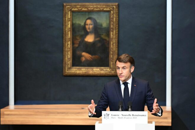 Macron anuncia una gran reforma del Louvre, amb una sala separada per a la Gioconda