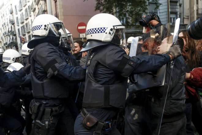 Llibertat provisional per als cinc detinguts en la protesta contra el desallotjament de l’Antiga Massana