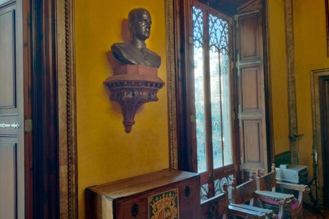 Més reclama de retirar el bust de Juan Carlos del Palau del Consell de Mallorca