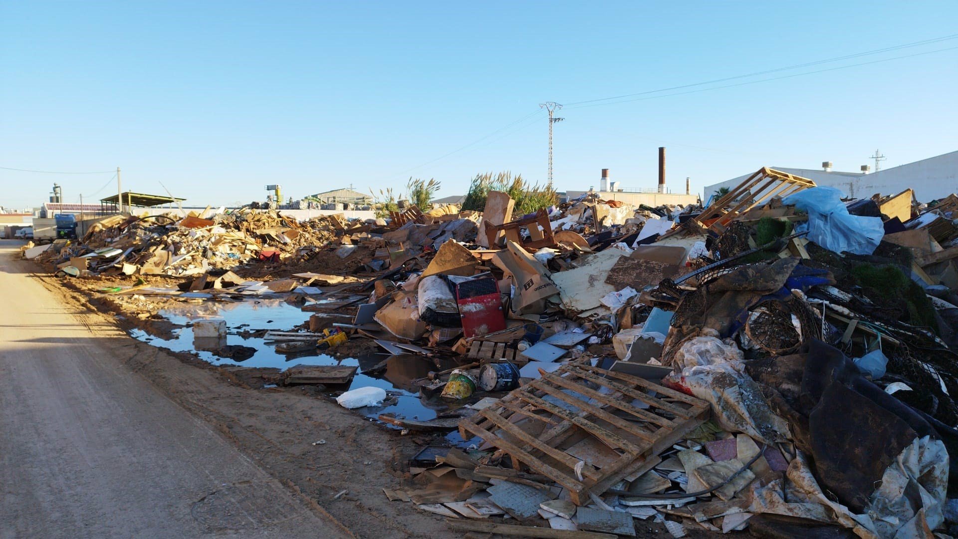 Imatge d'arxiu de l'estat dels polígons (fotografia: Institut Empresarial de l'Horta Sud).