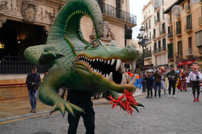 Palma fa el sus a la festa de Sant Sebastià