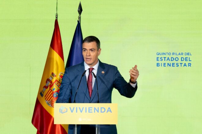 Sánchez anuncia una exempció del 100% de l’IRPF als propietaris que lloguen habitatge segons l’índex de referència