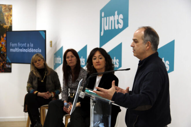 Junts insta la resta de partits a abordar la multireincidència i a “no mirar cap a un altre costat”