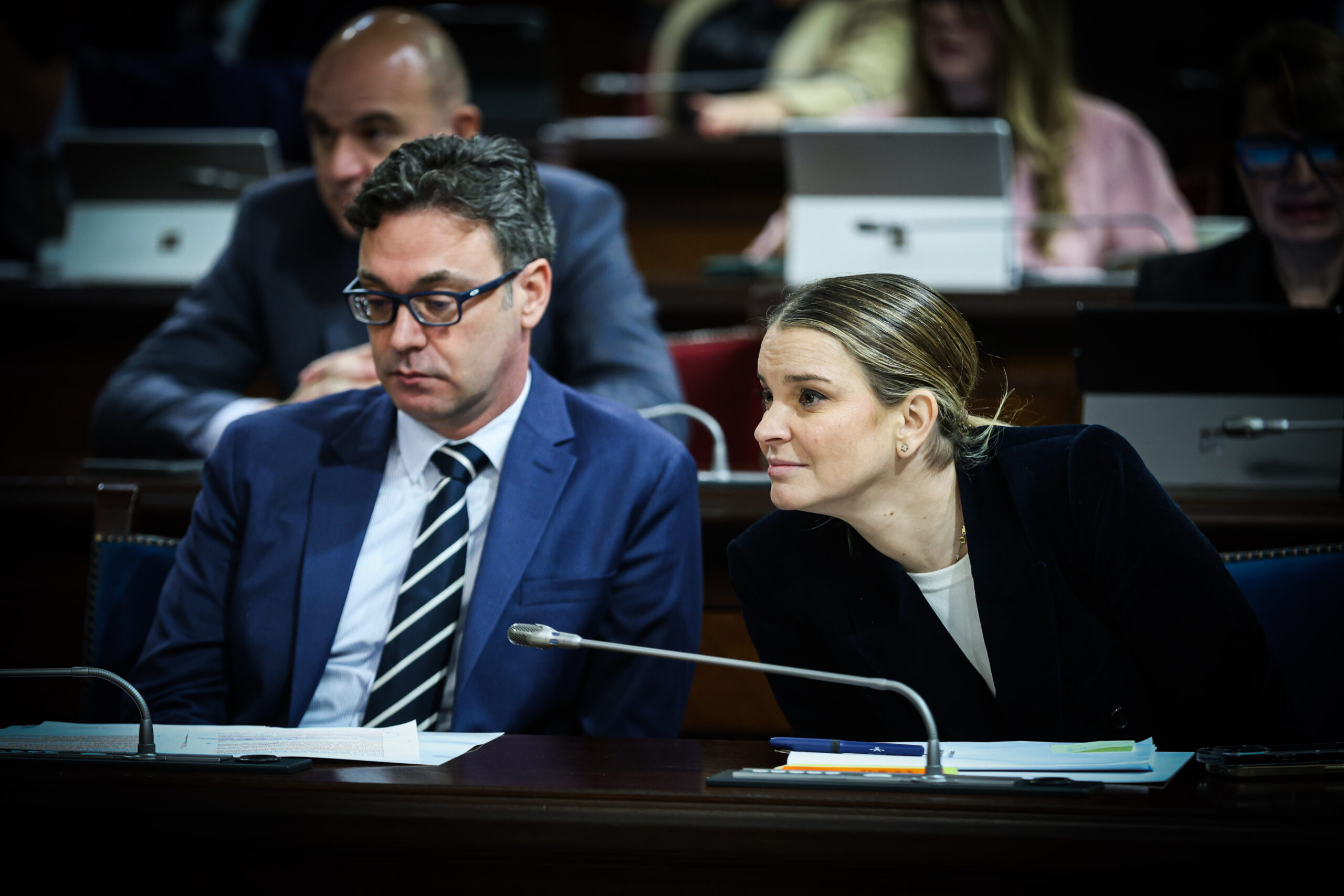 El vice-president, Antoni Costa, al costat de la presidenta, Marga Prohens, en una imatge d'arxiu