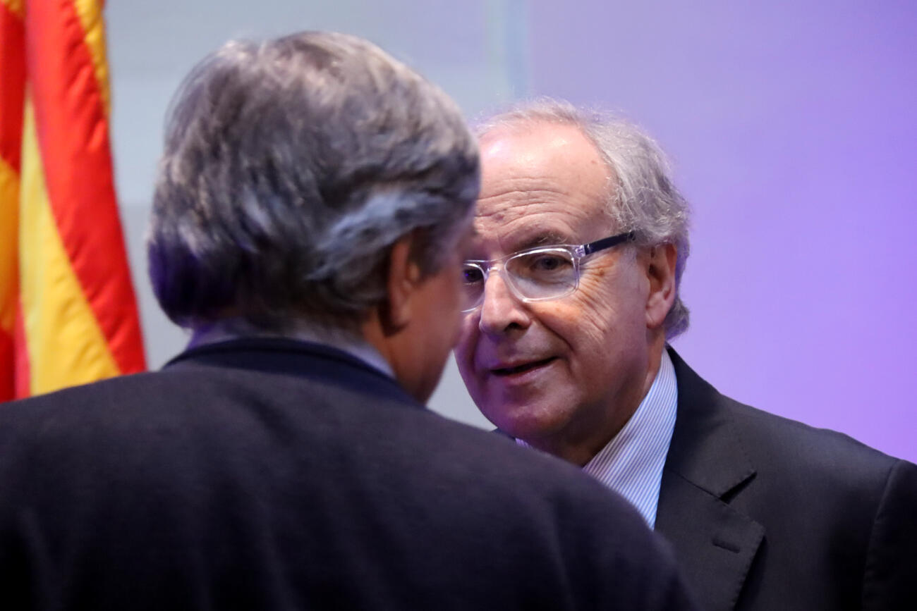 Assistents a l'acte del Consell de la República per commemorar els set anys de l'1-O