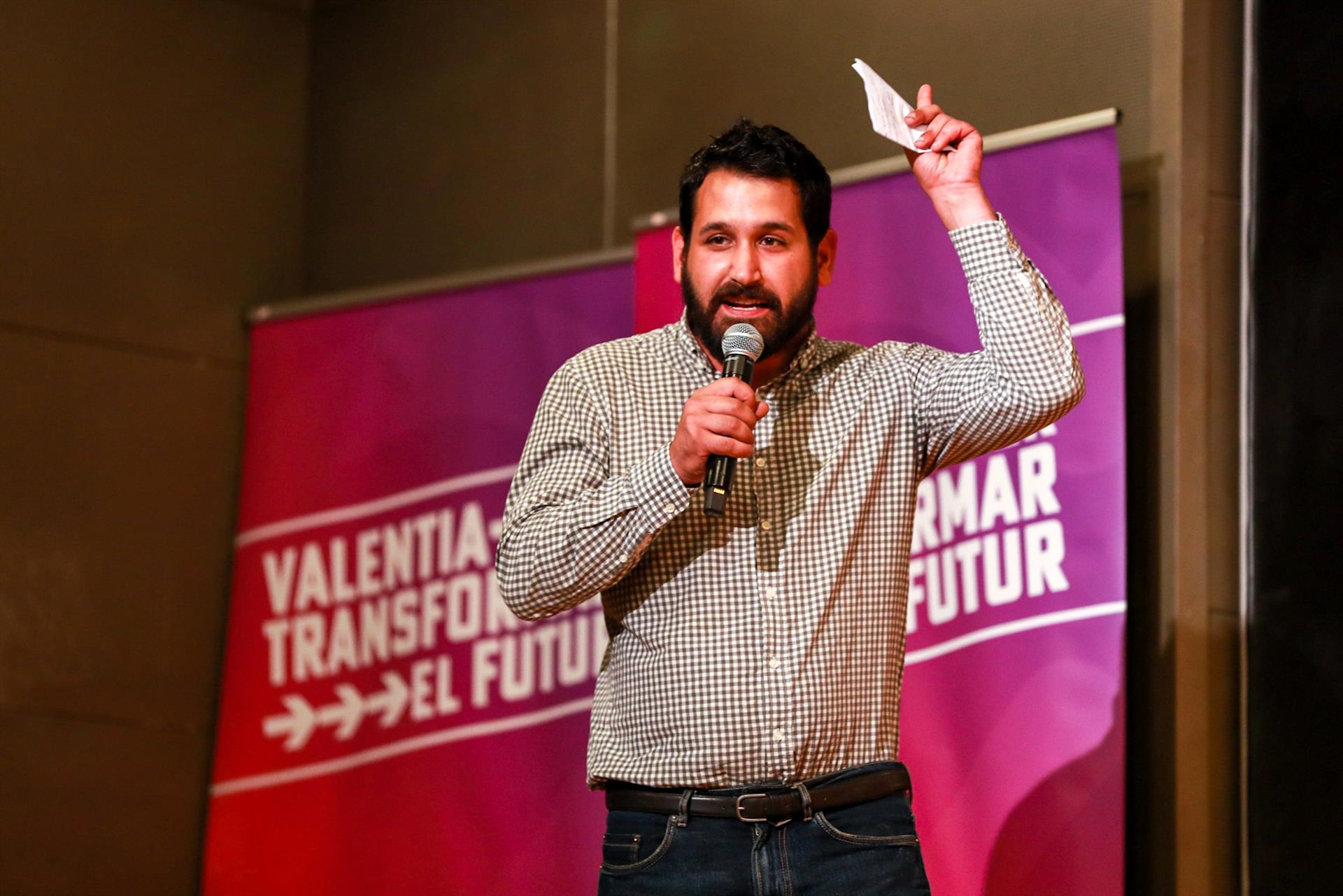 El fins ara coordinador general d'Esquerra Unida a les Illes, Juanjo Martínez (fotografia: Europa Press / Tomàs Moyà)