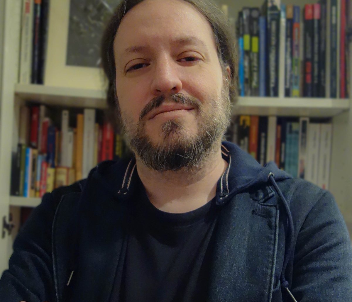 L'escriptor Lluc Oliveras.