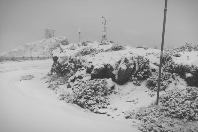 [VÍDEOS] La neu arriba a Mallorca i emblanqueix la Serra de Tramuntana