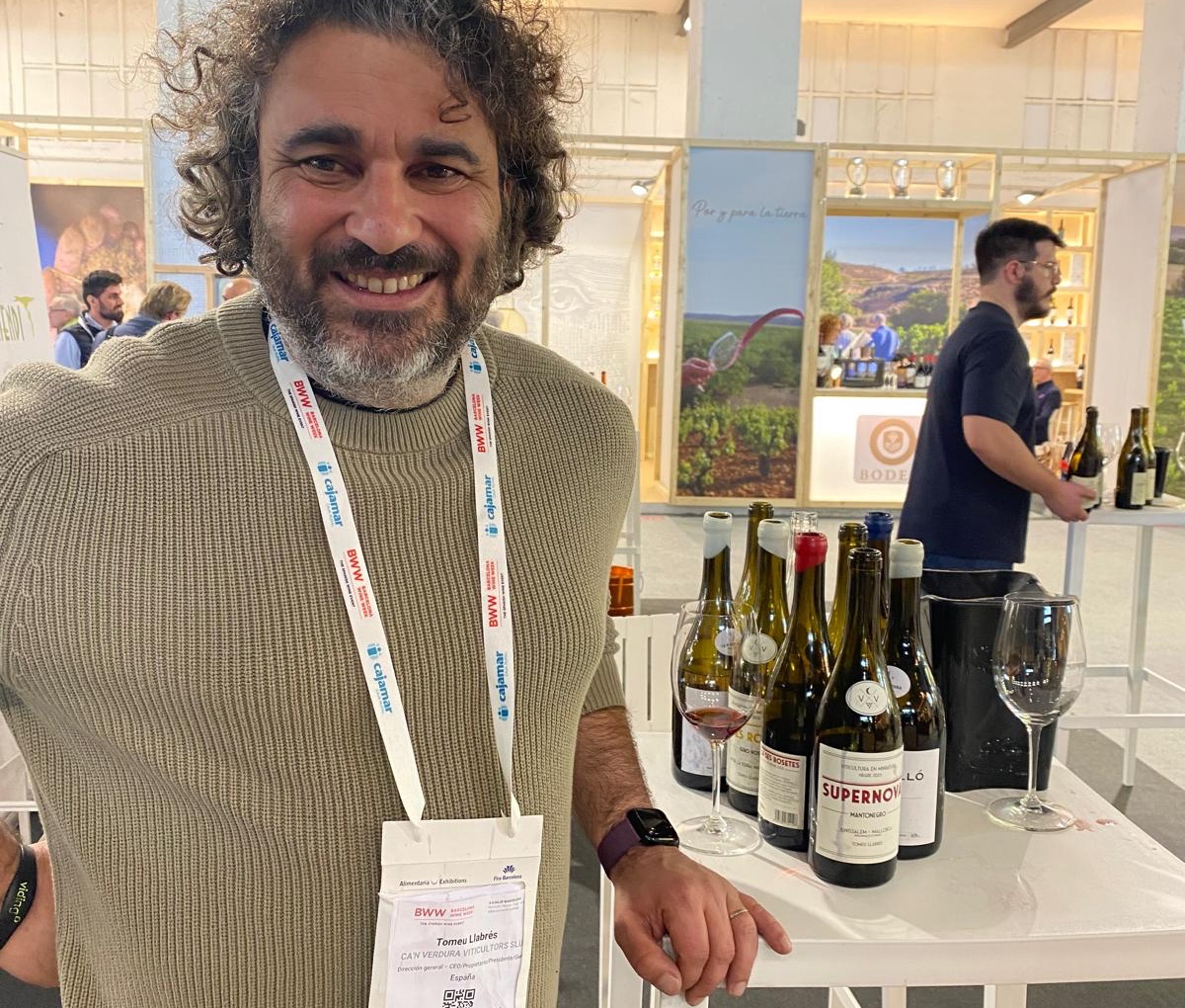 Tomeu Llabrés, propietari i enòleg del celler Ca'n Verdura Viticultors.