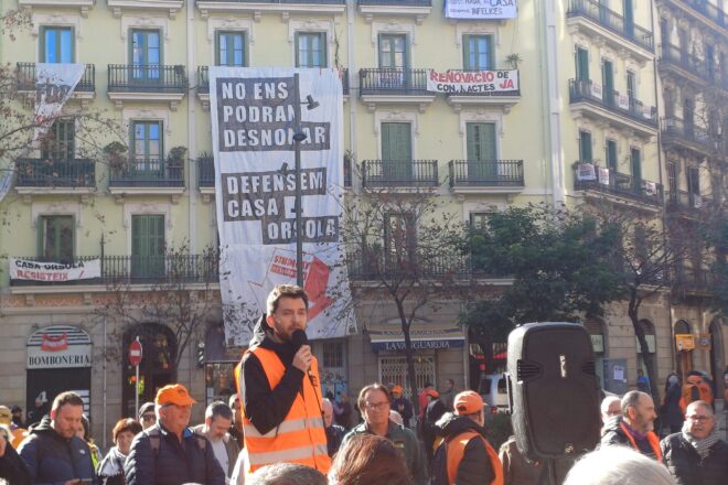 S’ajorna el desnonament de la Casa Orsola fins al 18 de febrer per l’alta mobilització prevista