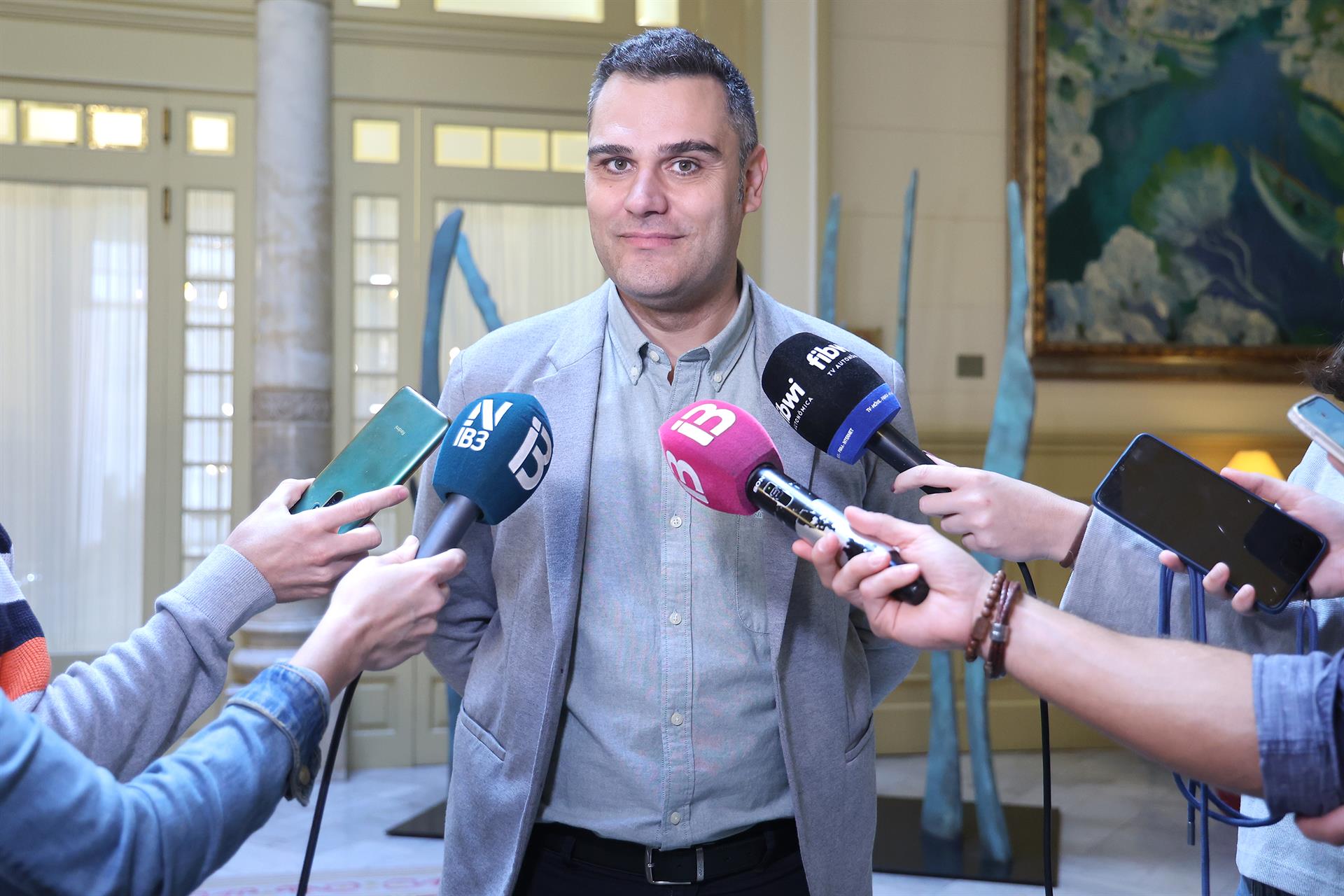 El fins ara director general d'IB3, Albert Salas (fotografia: Europa Press / Isaac Buj)