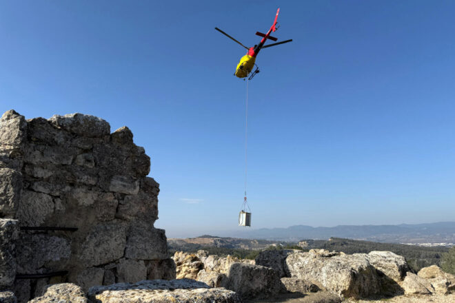 Comença la restauració del castell d’Olèrdola, que recuperarà la silueta de l’Alt Penedès del segle X