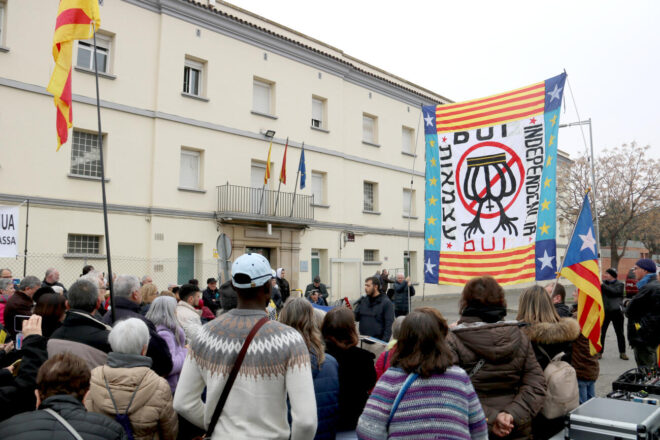 Concentració per a la llibertat del raper Pablo Hasel quatre anys després d’haver entrat a la presó