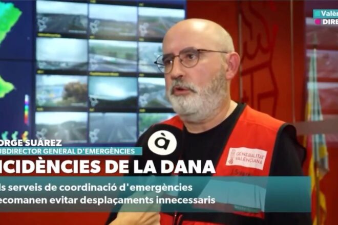 Un vídeo demostra que la Generalitat era responsable de vigilar el barranc de Torrent durant la gota freda