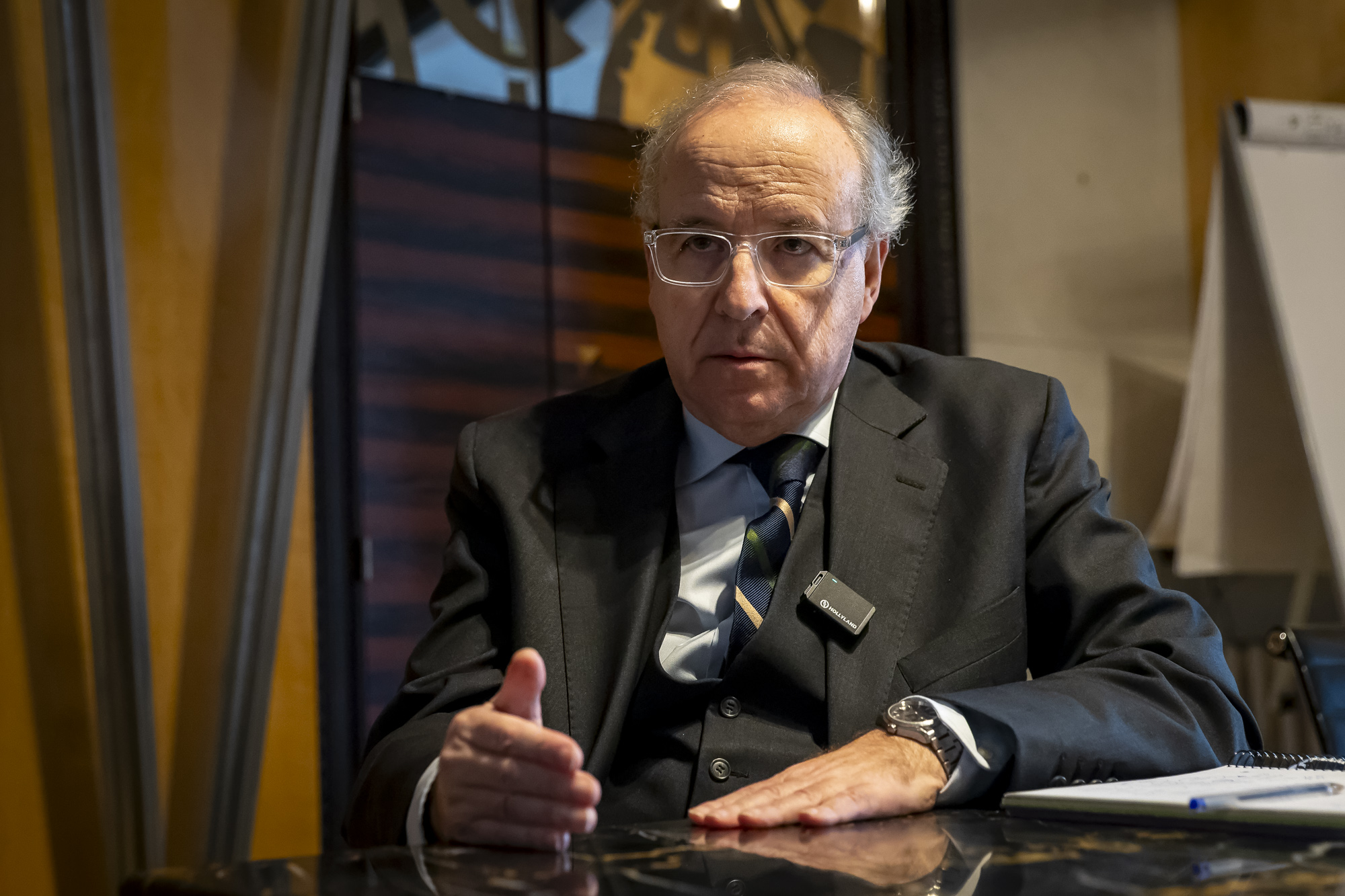 Jordi Domingo, president del Consell de la Reoública, en una imatge d'arxiu (fotografia: Albert Salamé).