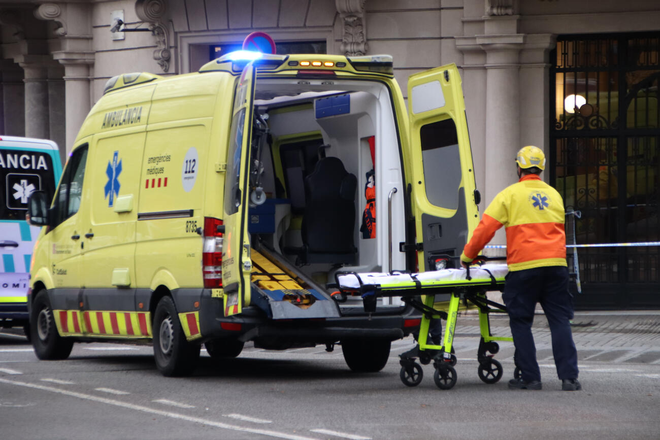 Una imatge d'arxiu d'una ambulància del SEM