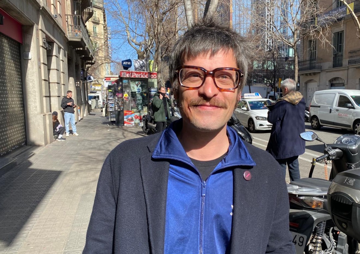 Ferran Grau, guanyador del premi Finestres per 'Hiperrabia'.