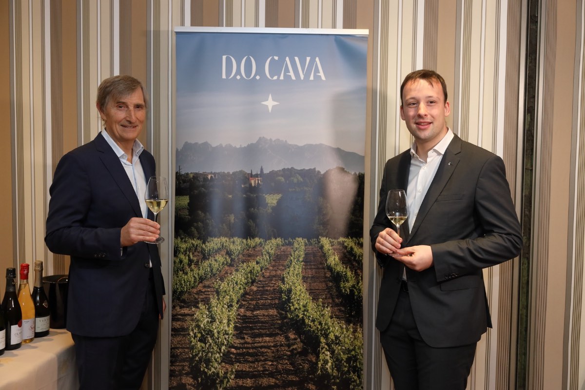Javier Pagés, president de la DO Cava i Cyril Vermeulen, Millor Sommelier de Catalunya 2025.