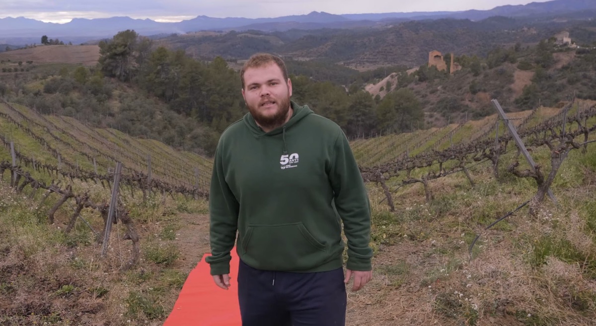 Josep Sedó, jove pagès del Priorat.