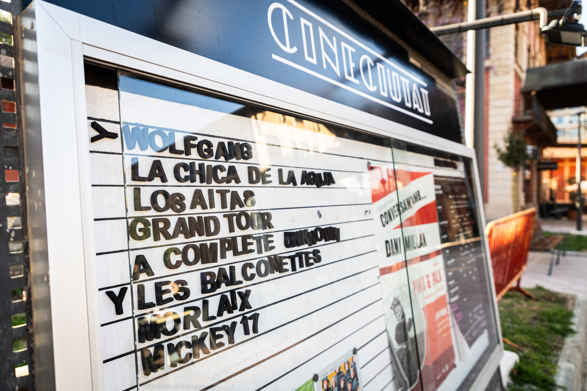 Programació de la setmana amb 'Wolfgang' encapçalant la cartellera (fotografia: Martí Gelabert)