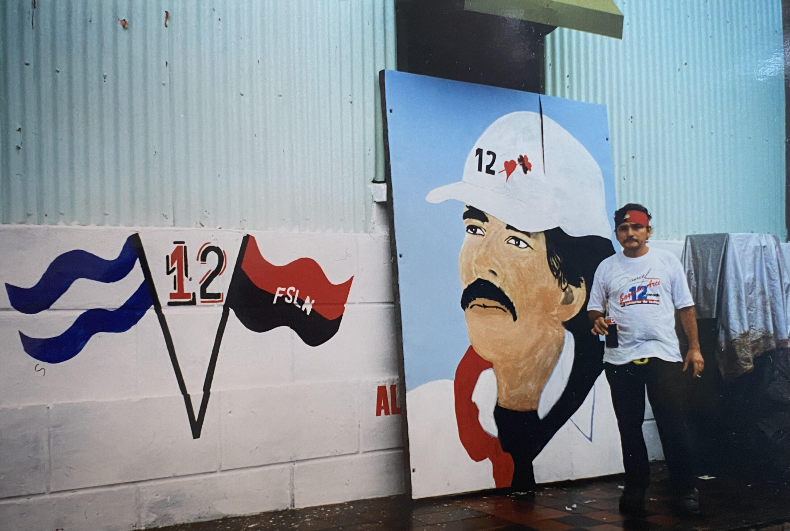 Retrat de Daniel Ortega a Palacagüina (Nicaragua), octubre de 1996