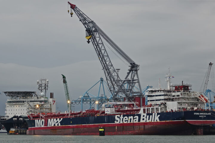 El vaixell petrolier Stena Immaculate, en una imatge d'arxiu (fotografia: kees torn).