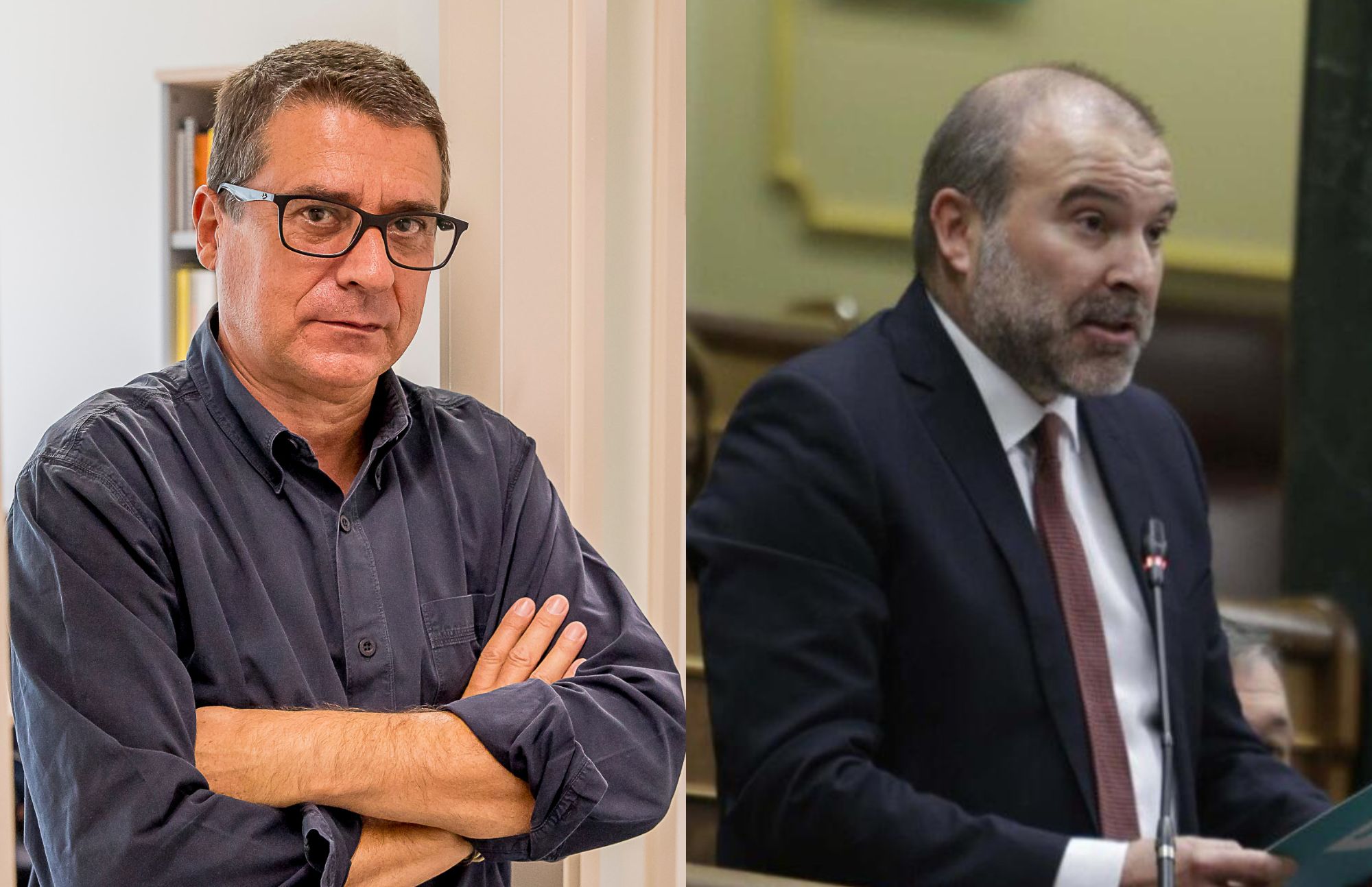 Jordi Matas i Josep Pagès, en una imatge d'arxiu.