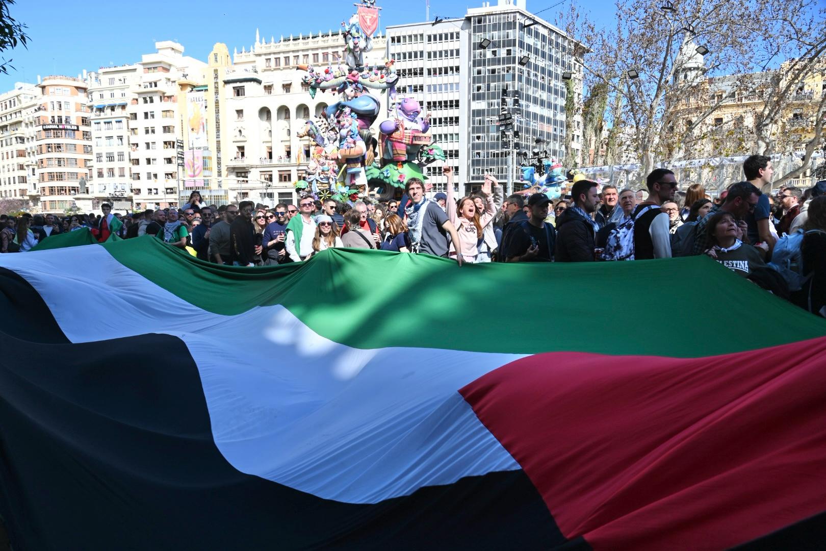 [VÍDEOS] La intifalla reivindica la llibertat de Palestina entre crits de 