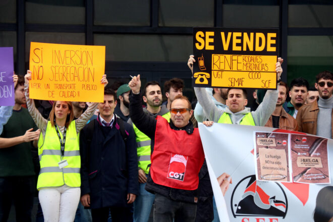 La CGT desconvoca les vagues parcials a RENFE i ADIF, però manté les totals del 26 de març i l’1 d’abril