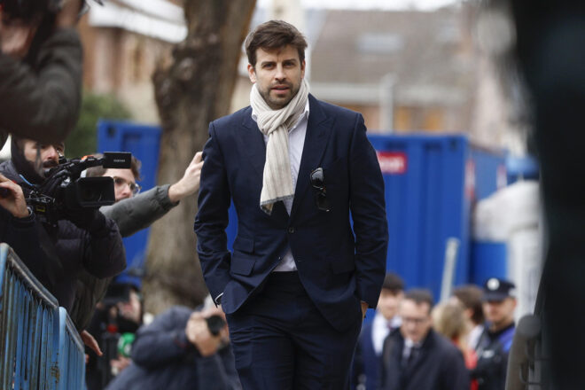 Gerard Piqué, sancionat amb sis partits i dos mesos d’inhabilitació
