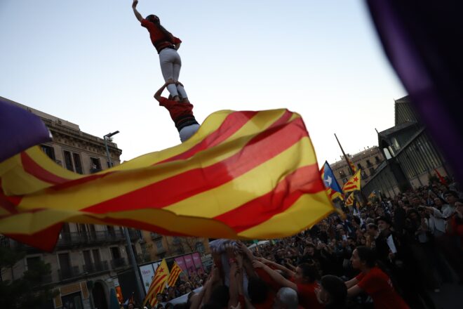 Les millors imatges d’un Sant Jordi novament multitudinari