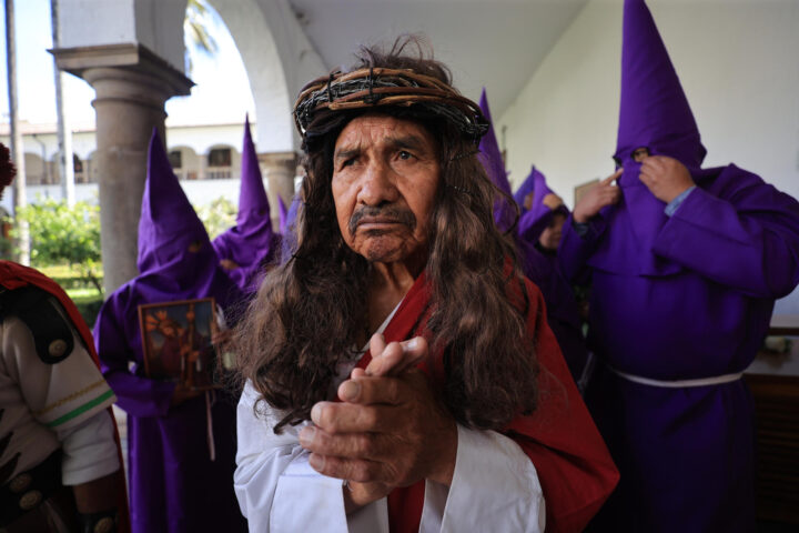 Celebració de Divendres Sant a Quito, l'Equador