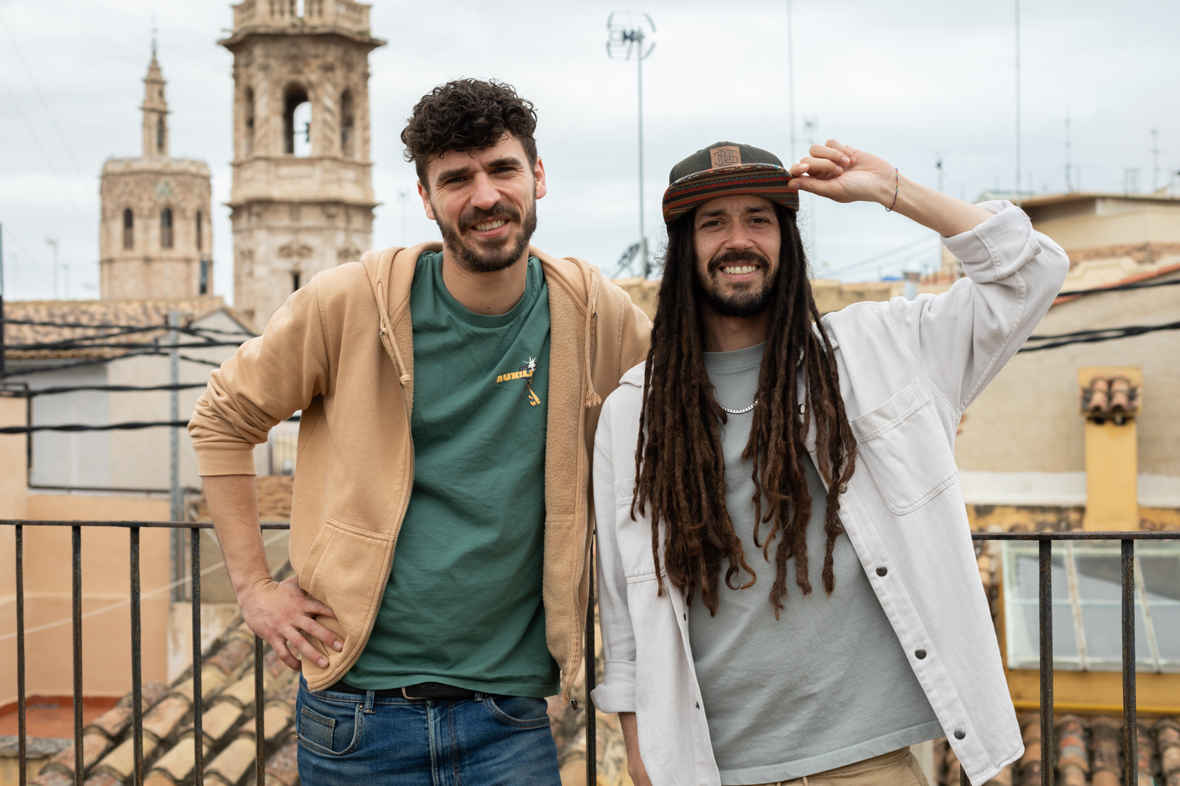 Fèlix Cortés i Esteve Tortosa (fotografia: Laura Escartí).