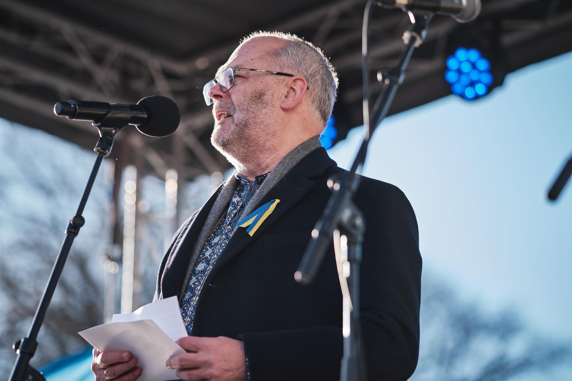 El president d'Estònia, Alar Karis (fotografia: radiodifusió públic d'Estònia).