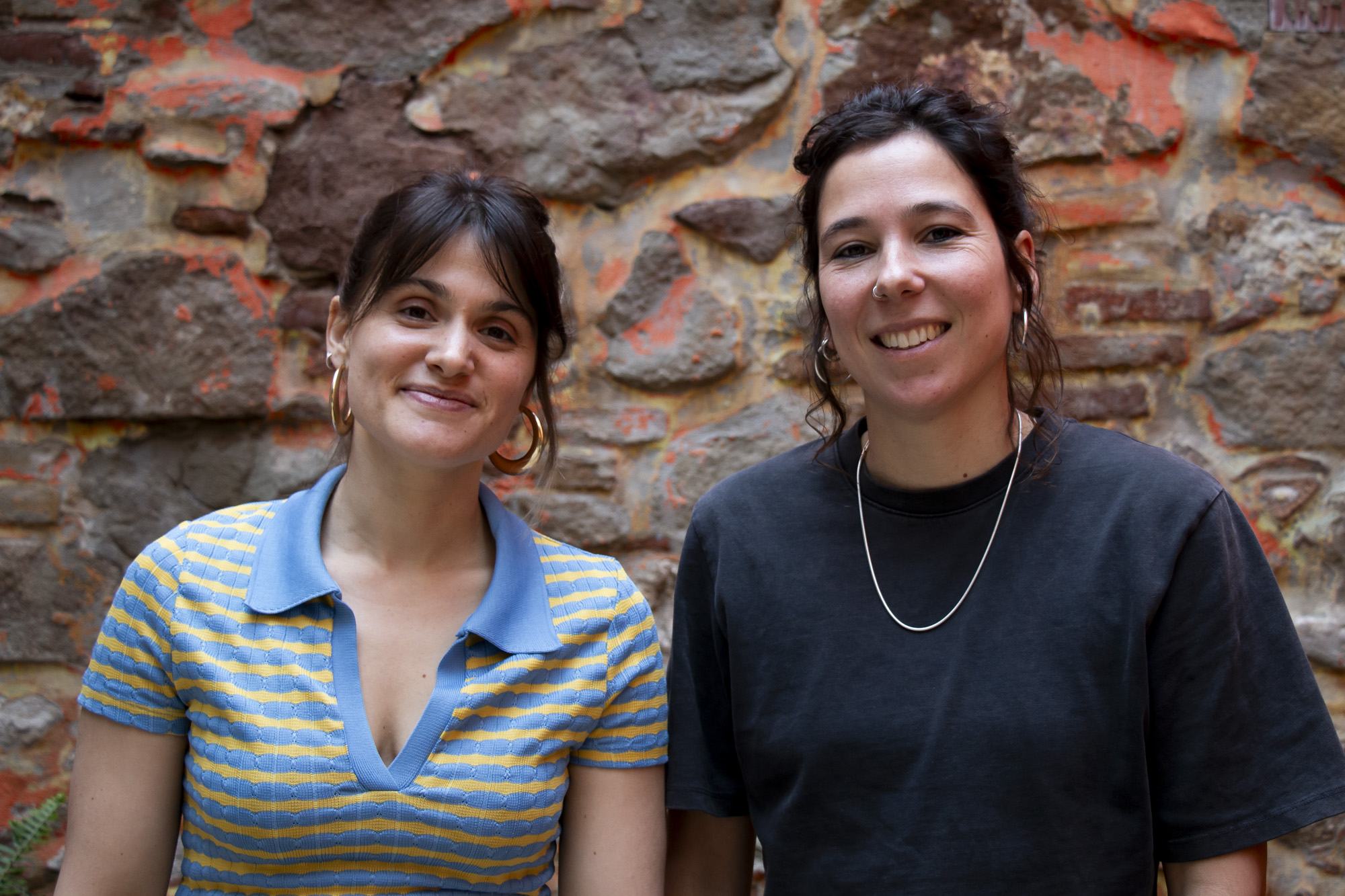 Bruna Serra i Laura Arcarons (fotografia: Fabiola Pajares).