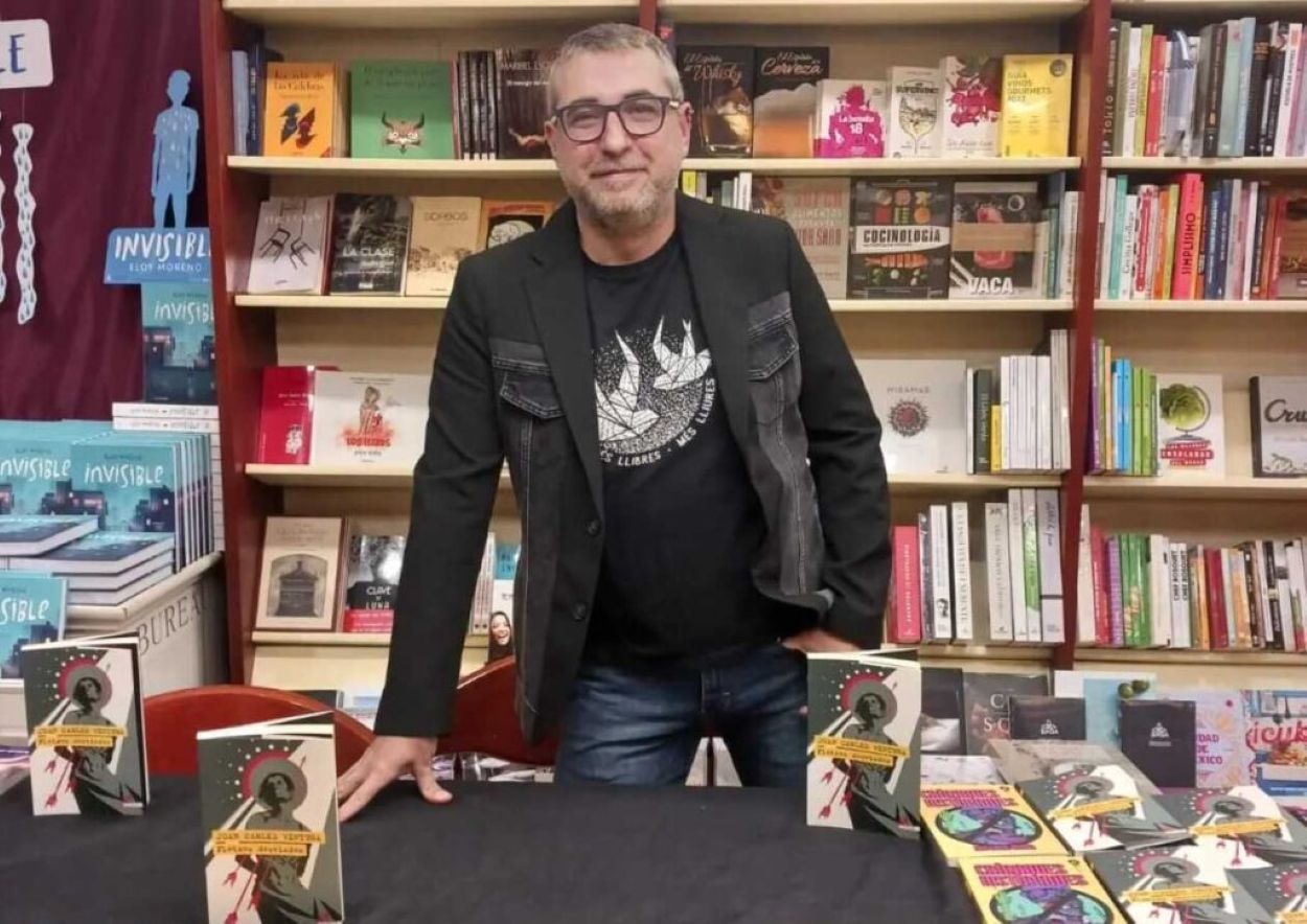Joan Carles Ventura, un dels escriptors valencians que més destaquen per l’ús de l’humor a la novel·la negra