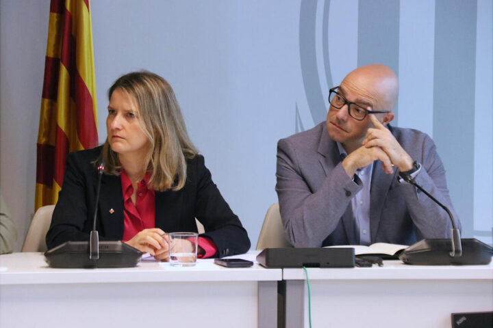 L'ex-consellera Martínez Bravo i el seu relleu, Raúl Moreno