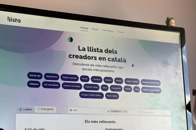 Quins són els creadors de contingut en català més influents per categoria? Consulteu-ho