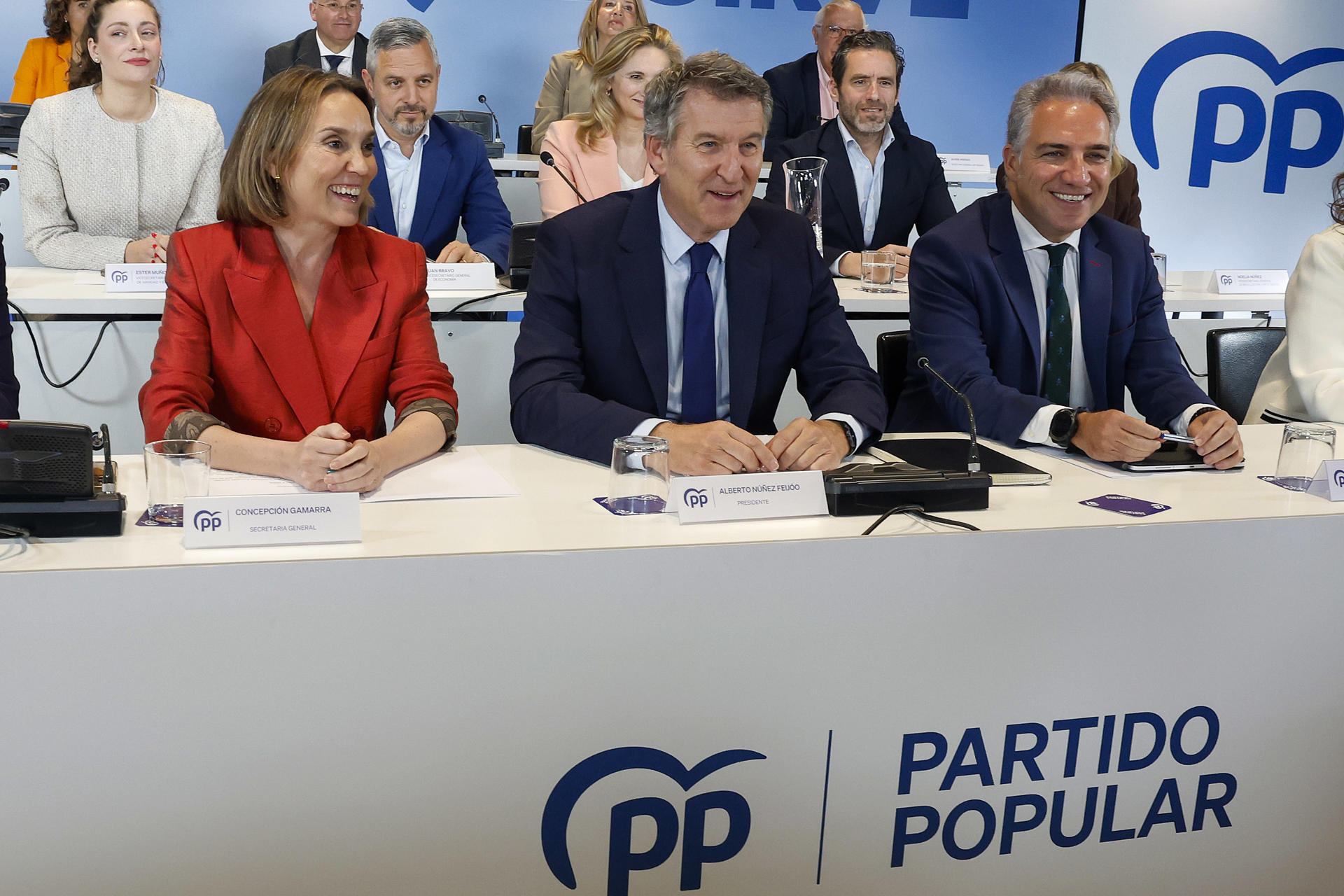 un moment del comitè executiu (fotografia: EFE / J.P. Gandul).