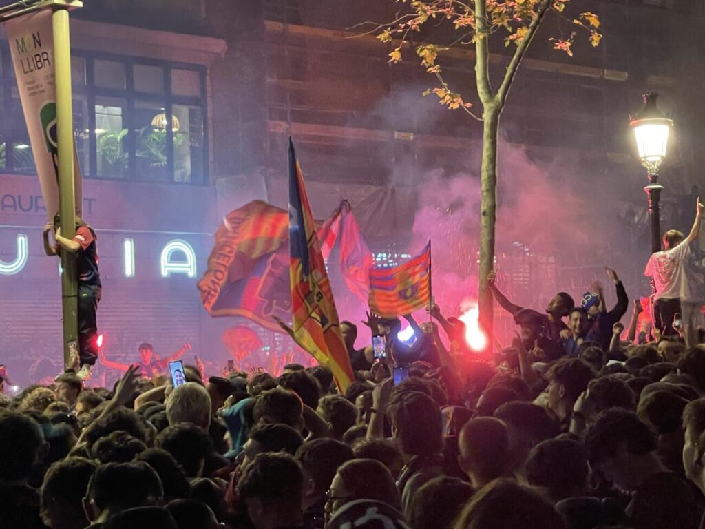 Caneletes en obres, on celebrarà el Barça la lliga?