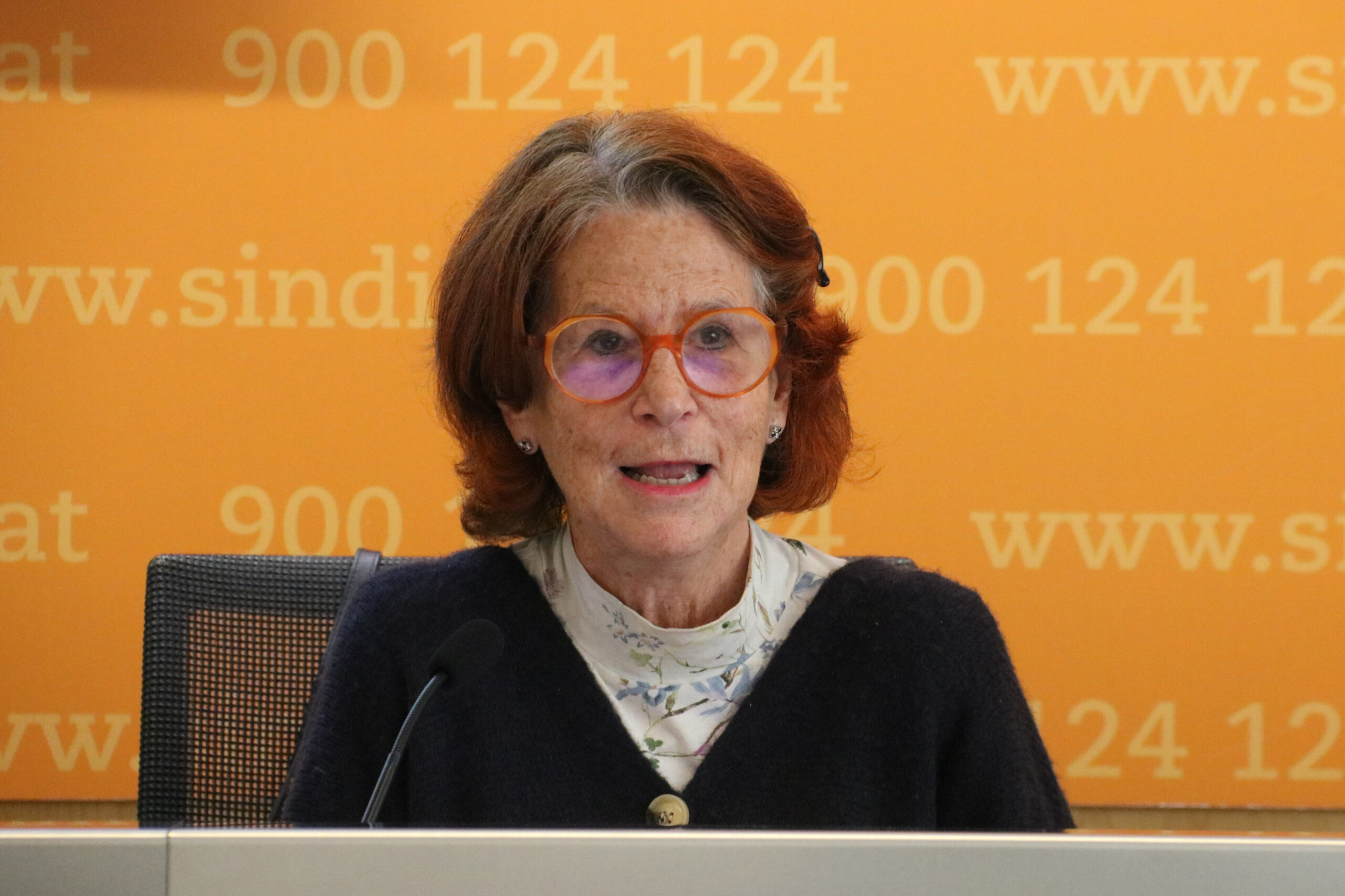 La síndica de greuges, Esther Giménez-Salinas, en una imatge d'arxiu.