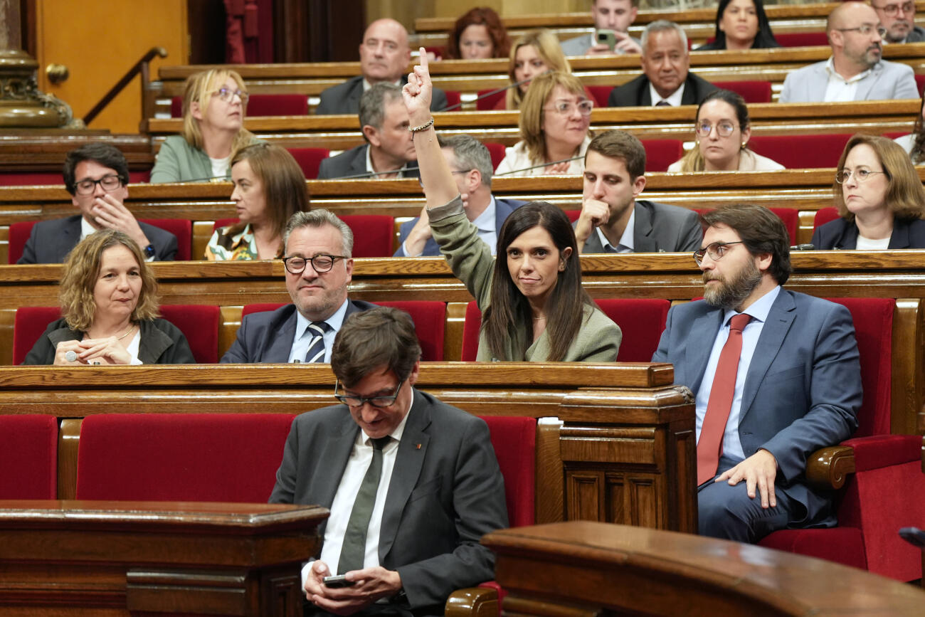 Un moment del ple d'avui (fotografia: ACN / Nico Tomás).