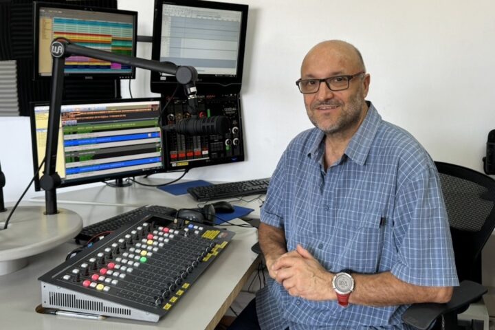 Albert Noguer, director de Ràdio Arrels, en una imatge d'arxiu (fotografia: cedida).